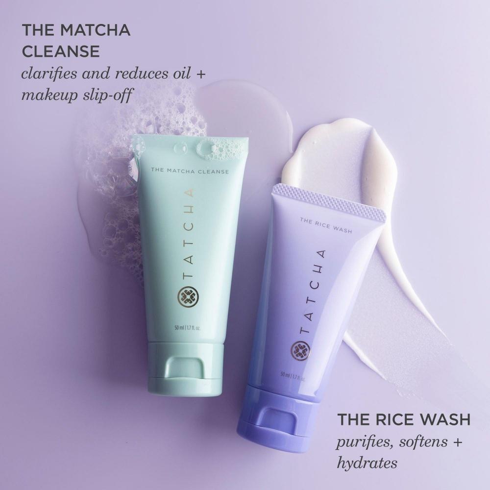 Tatcha Cleanser Favorites Reiswasch-Matcha-Reiniger-Vorteilsset