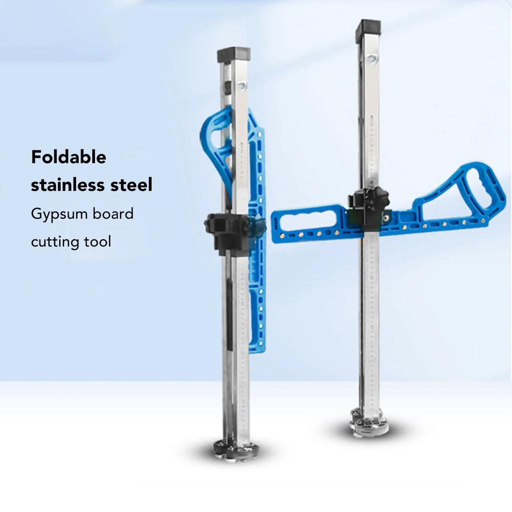 Adjustable Portable Gypsum Board Cutting Tool Drywall Cutter Foldable 2 to 60cm Blade Tools