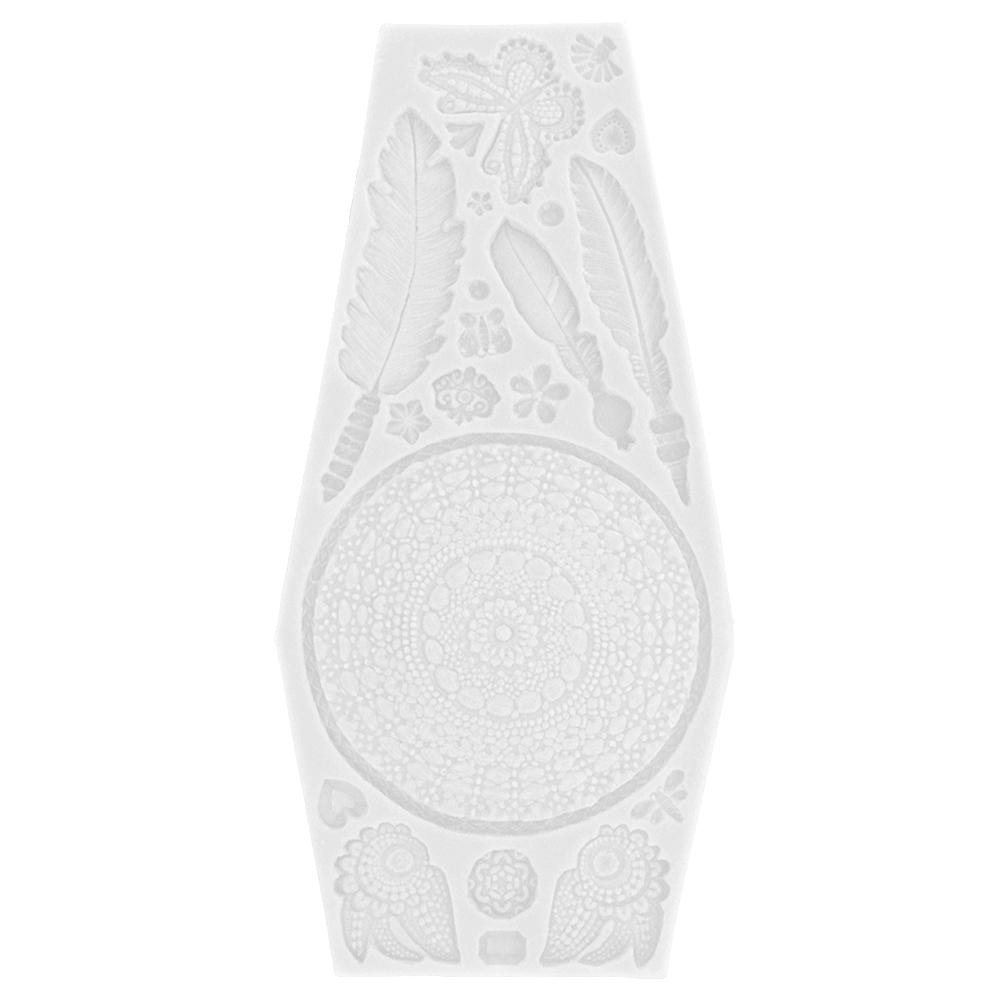 Texture Silicone Mold Cake Fondant Chocolate Mould Decorating Baking Tool