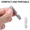 Metal Crowbars Multi Tool Bottle Opener Screwdriver Gear Multifunction Keychain Wrench Camping Survival Bottle Opener