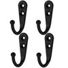Hangers Hooks Screws Zinc Alloy Bathroom Bedroom Laundry Cloakroom Storage