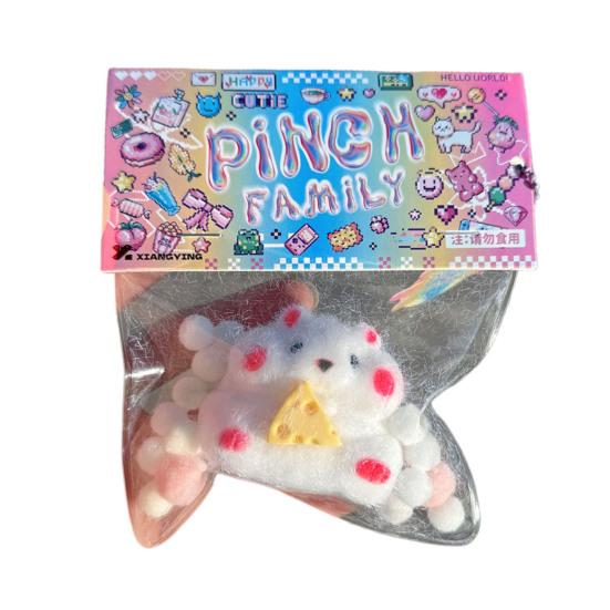 Waffle Squeeze Toy Slow Rebound Stress Relief Bunny Dessert Cat Paw Squishes Sensory Fidget