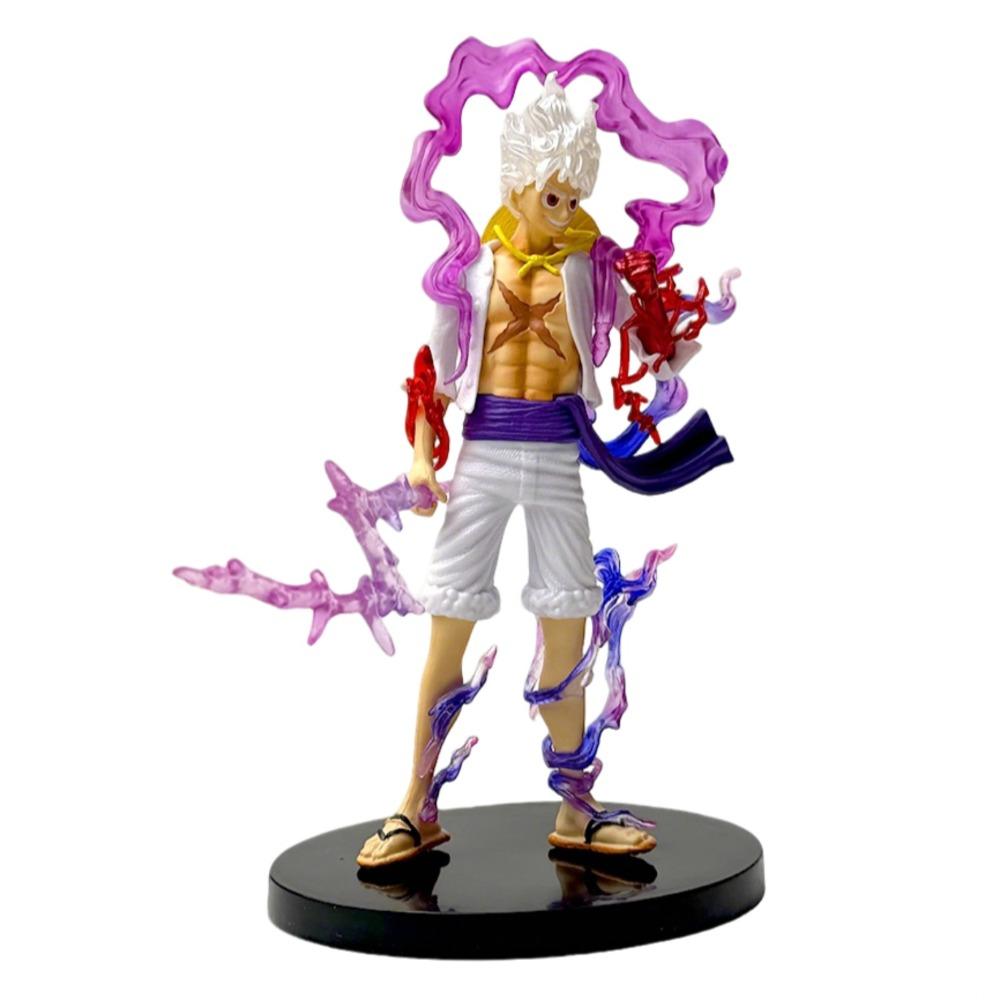 2026@18cm One Piece Anime Figure Luffy GEAR 5 Figurine Nika Luffy Sun God Action Figures Collectible Model Toys Gift