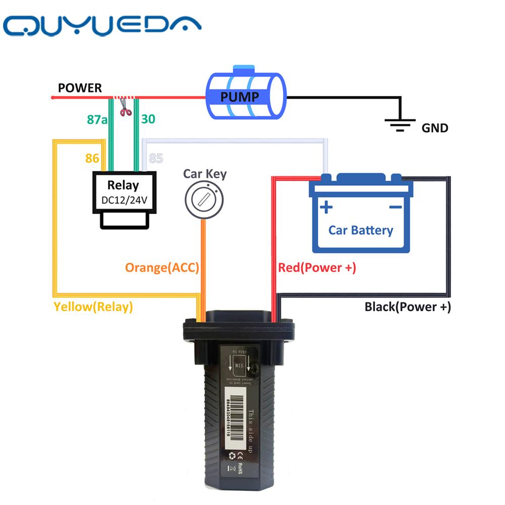 Waterproof Mini 4G Car GPS Tracker Anti-Theft Motorcycle Locator GEO-Fence Vehicle Locator 1 Year Free Tracking Fleet Monitor