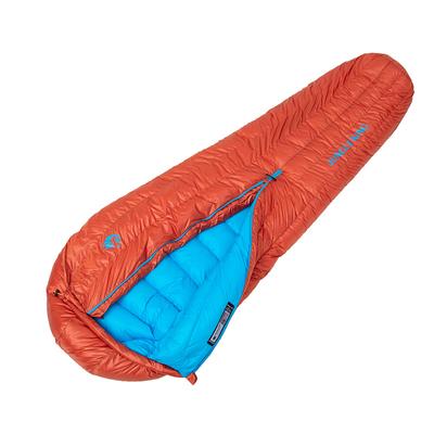 Daunenschlafsack für Outdoor-Camping, Mumienschlafsack, Wanderschlafsack, hochwertige 1000 g Entendaunen, Liefer- und Aufbewahrungstasche