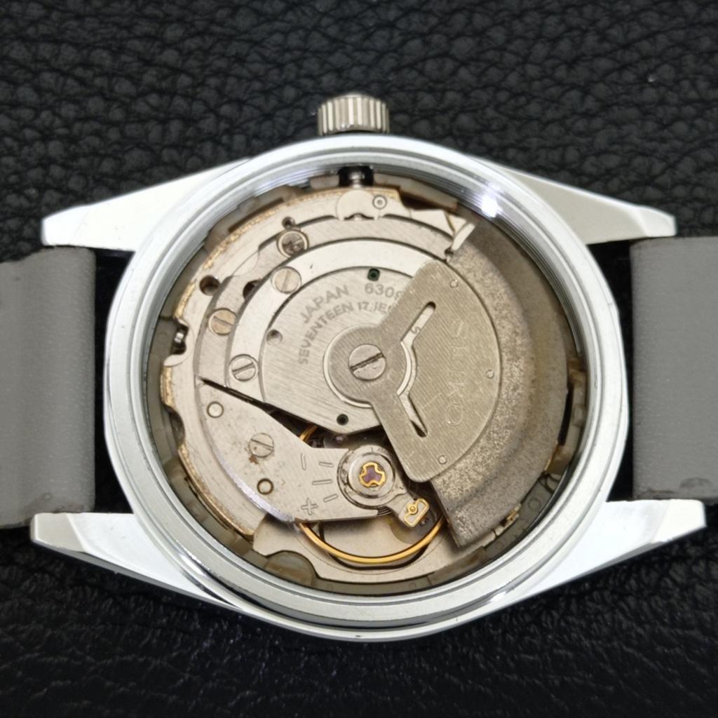 VINTAGE REFURBISHED SEIKO 5 AUTOMATIC JAPAN MENS GREY COLOR DIAL WATCH A440349-4 Sk-a440349