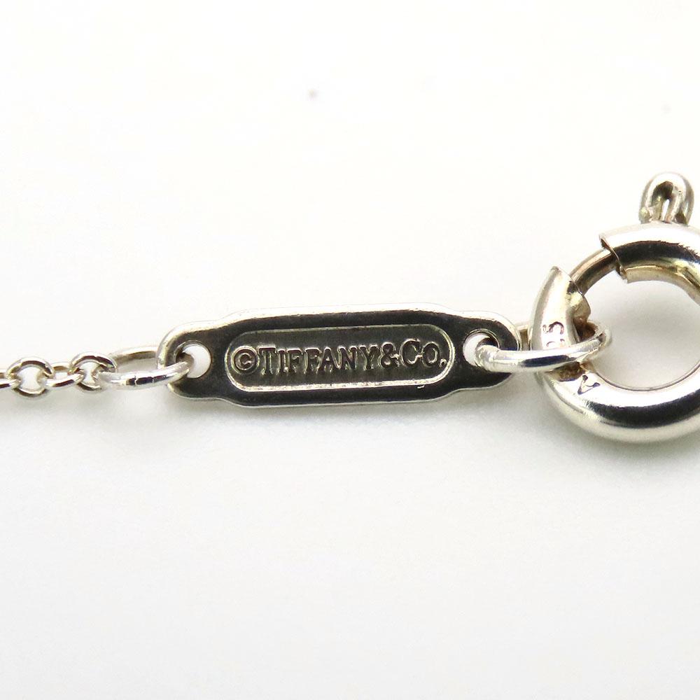 Used TIFFANY&Co. Necklace Interlocking Circle 1837 Silver925 4.4g Silver Pendant
