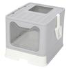 Cat Litter Box Foldable, Drawer Top-entry Fully Enclosed Large Anti-splash Cat Toilet Cat Basin Shit Deodorant