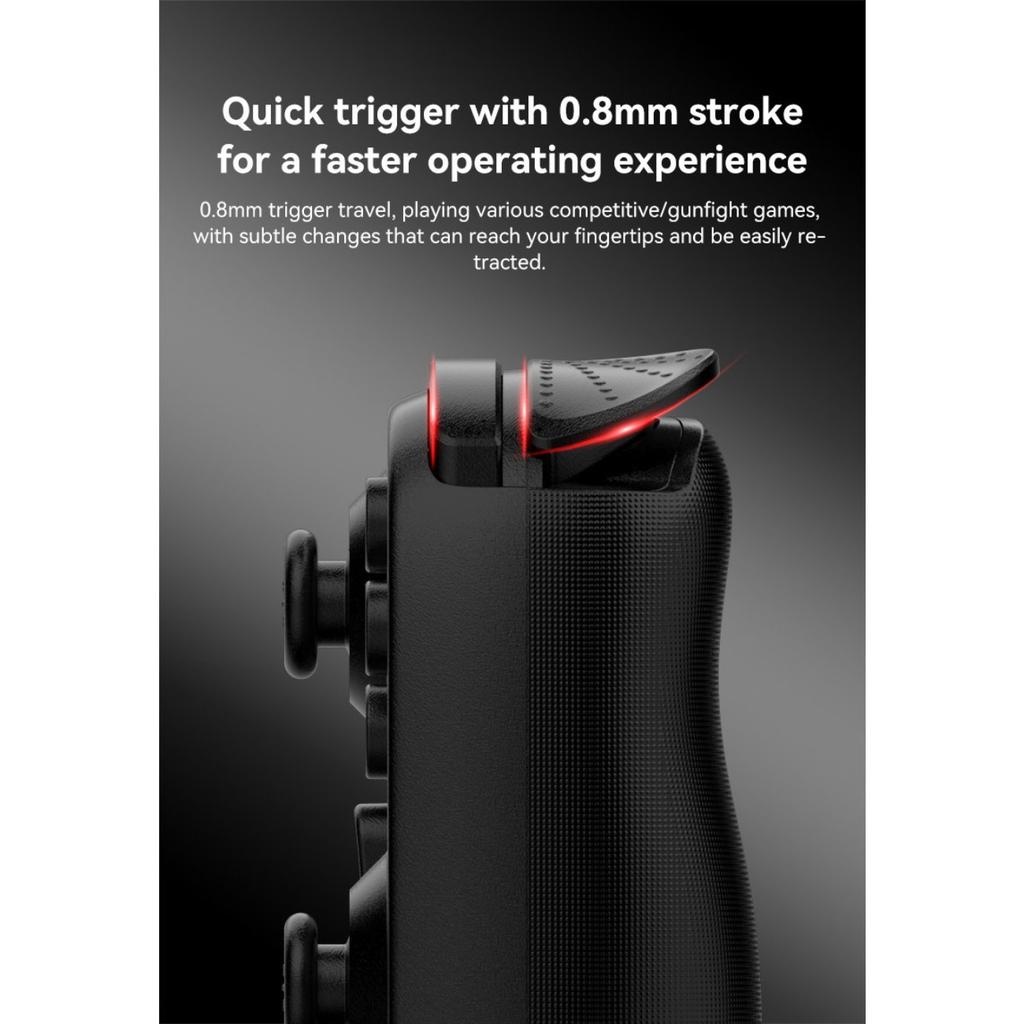 D6 for Android / iOS / Wins Wireless Controller Wireless Gamepad for PS4 Switch PC