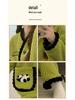 Women's Cute Panda Fleece-Lined Robe - Thick, Cozy Autumn/Winter Pajamas