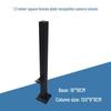 Telescopic License Plate & QR Code Camera Stand, 1.2m-1.5m Adjustable Monitoring Bracket