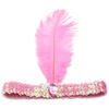 Damen Schönes Feder Elastisches Haarband Schick Cosplay Indianerhäuptling Haarschleife Stirnband Schmuck