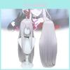 Premium Honkai Impact 3rd Selim Cosplay Wig Long White Pink High Temp Fiber