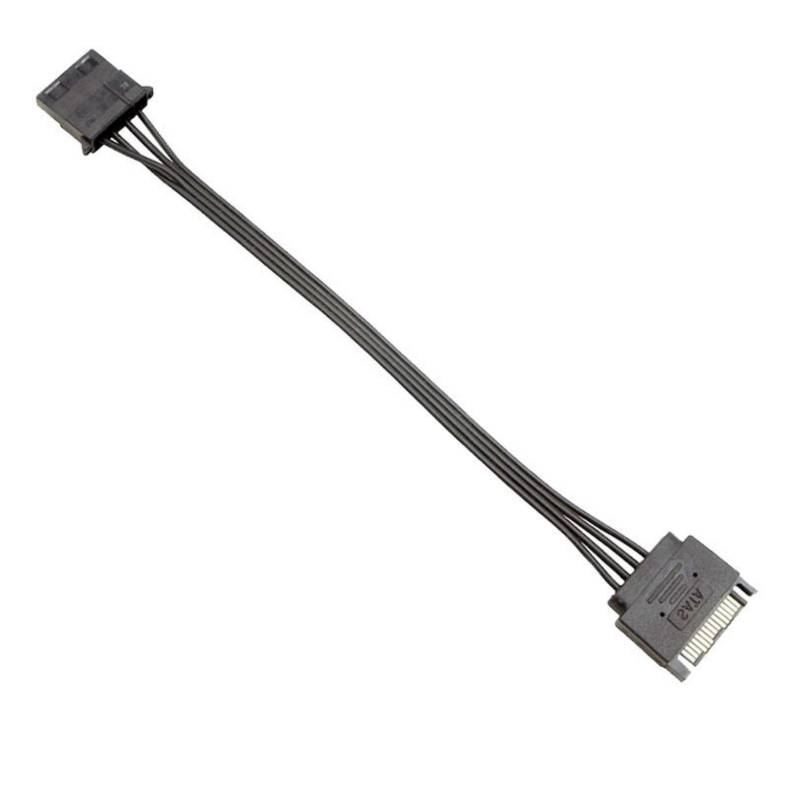 

Кабель-удлинитель питания SATA 15Pin Папа - IDE 1/2 Большой 4Pin Мама Кабель Адаптер питания для жесткого диска Аппаратный адаптер A