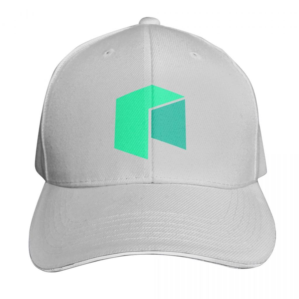 Neo Logo Crypto Baseball Cap Moisture Wicking Quick Dry Curved Brim Classic Fit Low Profile Unstructured