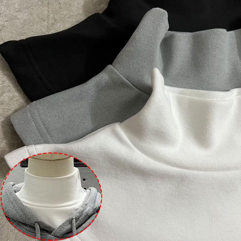 Velvet Fake Collar High Neck Fake Collar New Style of Neck Protection Warm Winter Resistant Collar Autumn Winter Neck Protection