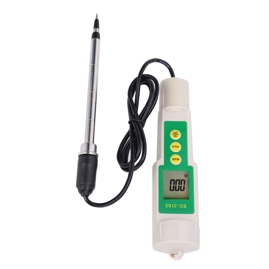 EC‑3185 Portable EC CF TDS 3‑in‑1 Soil Tester Meter for Garden Horticultural Agriculture