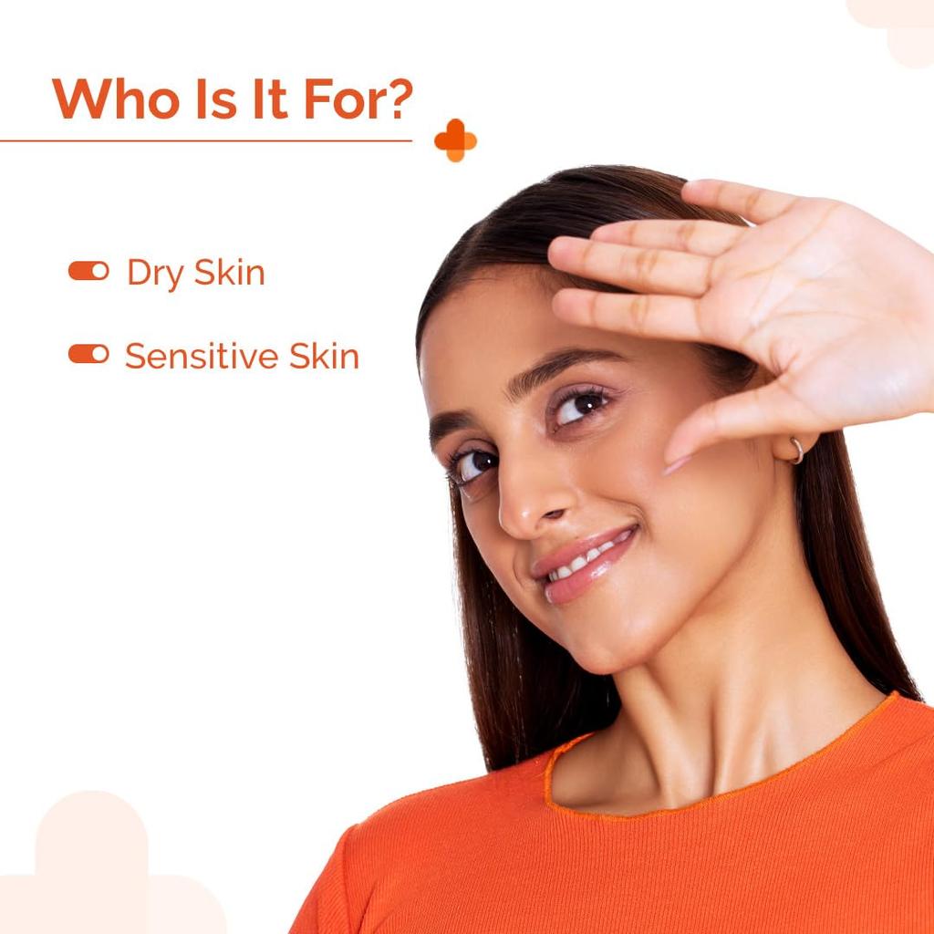 The Derma Co 1% Hyaluronsäure Sonnencreme Feuchtigkeitsspendendes Gel SPF 50 PA++++ Für Trockene Empfindliche Haut 50 g