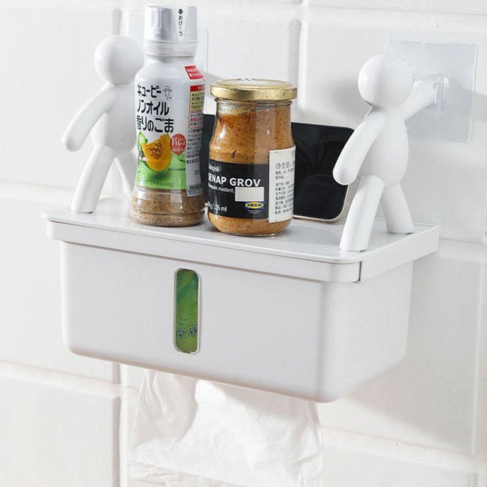 Paper Storage Box Wallmounted Napkin Holder Tissue Box Paper Towels