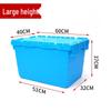 Heavy-Duty Lidded Plastic Storage & Transport Box