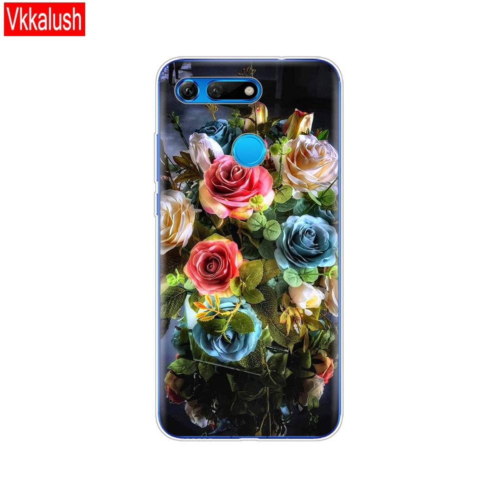 Silikonhülle für Huawei Honor View 20 V20 Hülle TPU Funda Weiche Silikonhülle für Honor V20 Capa Niedliches Tiermuster