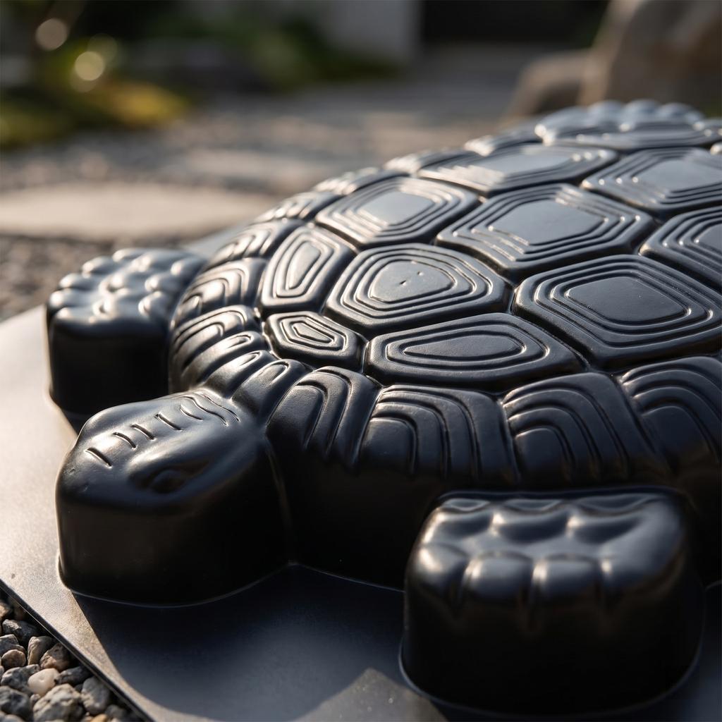 Schildpadvormige Betonnen Mal Herbruikbare Bestratingsmal voor Padsteen Decoratieve Stapsteenmal voor Cement Beton Tuinpad