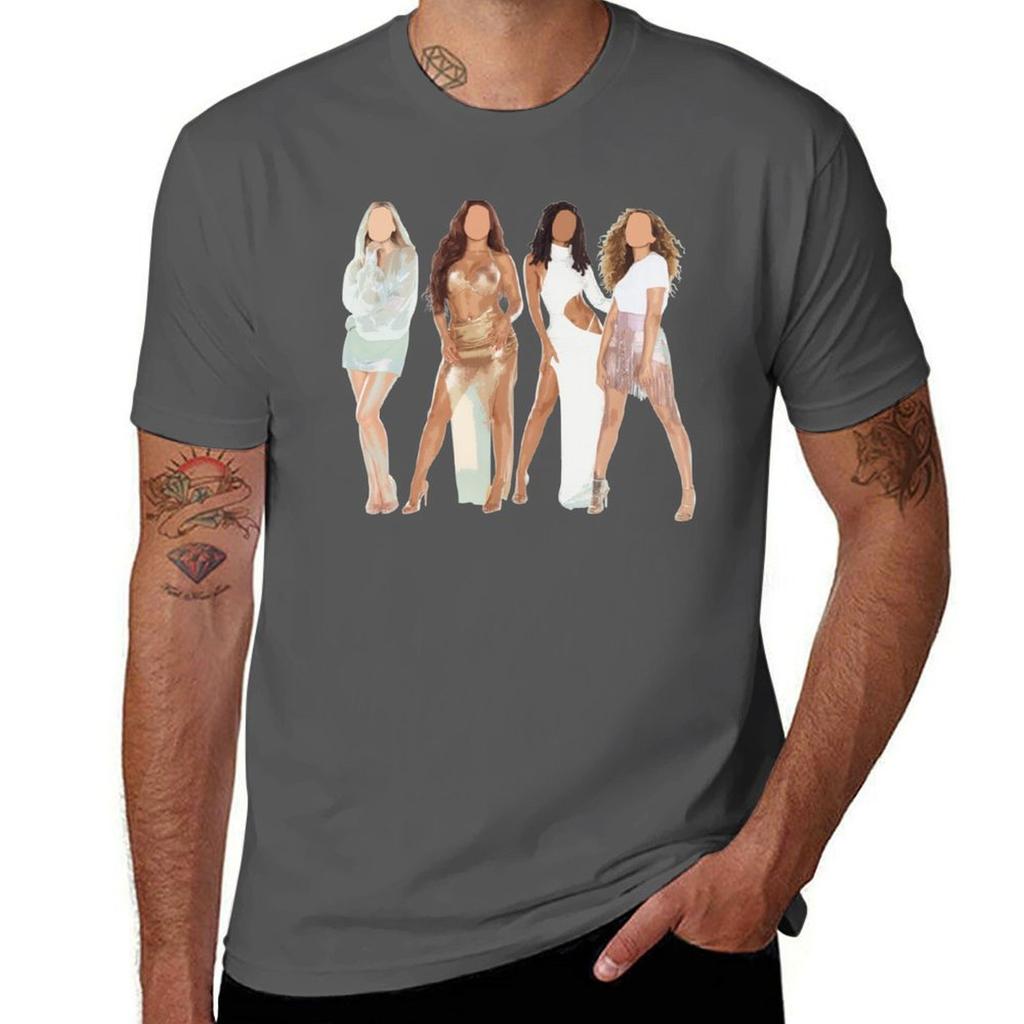 Little Mix Confetti (Photoshoot I) TShirt Work Wear Breathable Tee