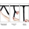 XSTRAP STANDARD Soft Loop Tie-Down Straps 8PK 1-1/16 X 18 Inches - 3600LB Breaking Strength, Loops For Securing Trailering Of Bikes, ATV, UTV,