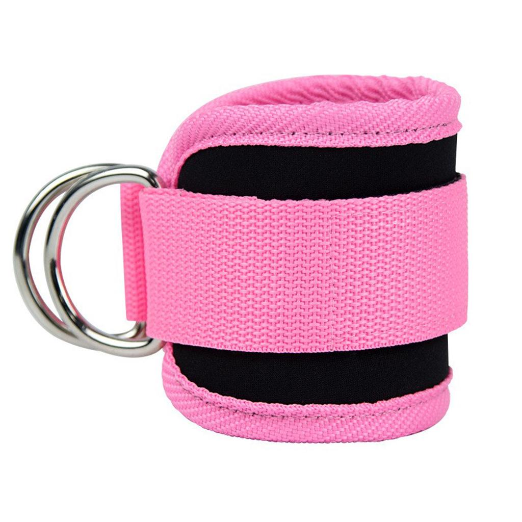 Fitness Gym Accessories Ankle Strap with 2 Buckles Model   for Leg Glute Training and Power Rack Use  Resistance Band