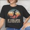 If I Collapse Pause My Watch Merch Unisex Unisex T Shirts Cotton Tee Print  T-shirt Clothing