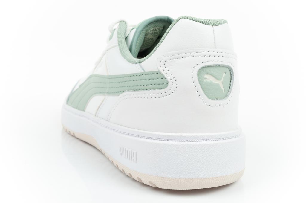 Puma Doublecourt White/Green Fog [393284 06] size 42