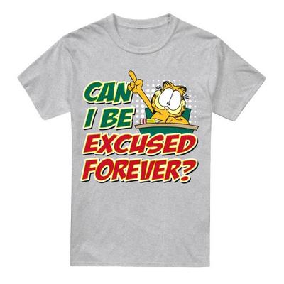 Garfield Mens Excused Forever T-Shirt