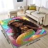 1pc Thickness Cartoon Mermaid Bathroom Mat Kitchen Mat Living Room Carpet Bedroom Rug Indoor Doormat Machine Washable Entrance Mat Decorative Carpet