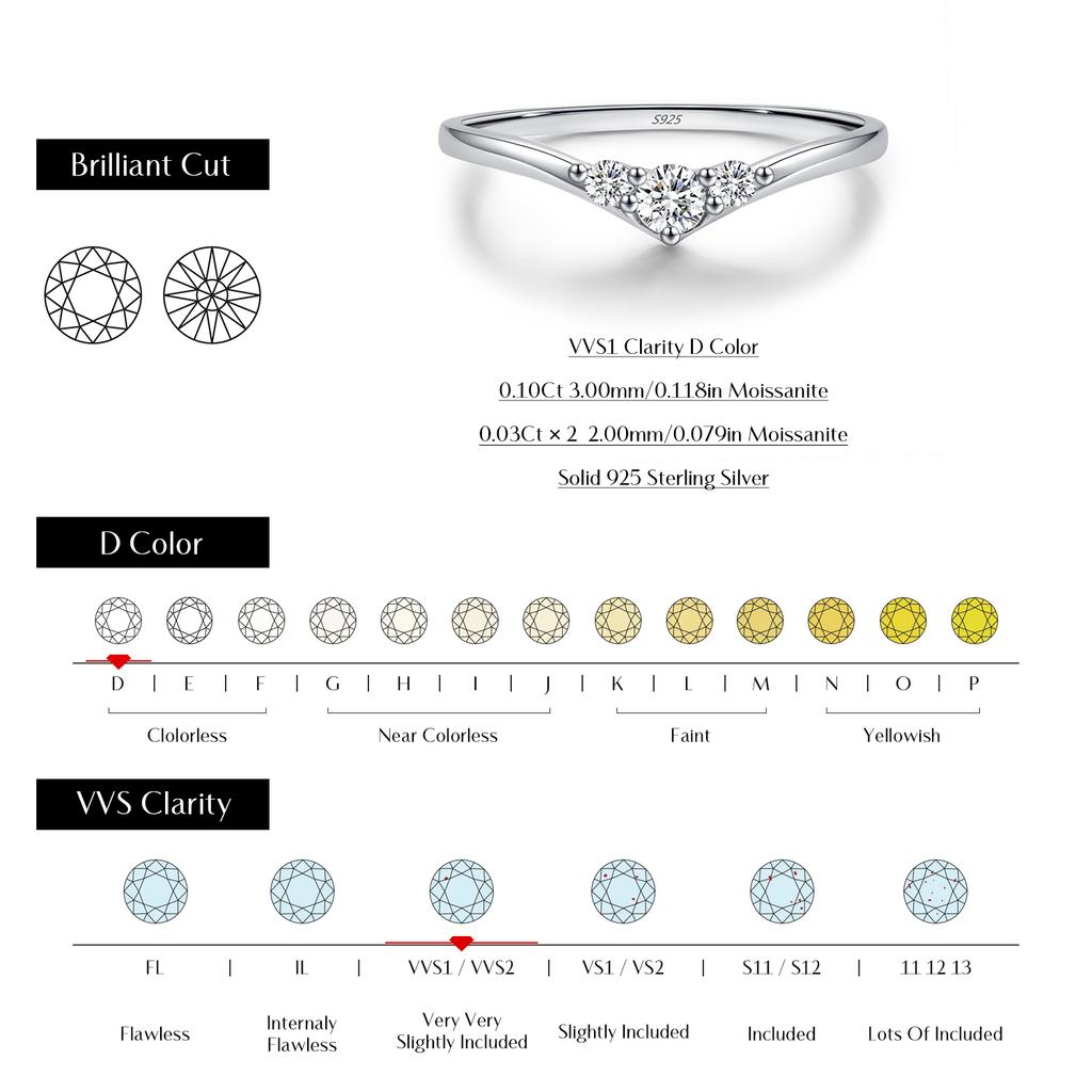 MODIAN Simple Eternity Moissanite Ring 925 Silver Sparkling Simple Thin Wedding Band Rings For Women Fine Jewelry Gift