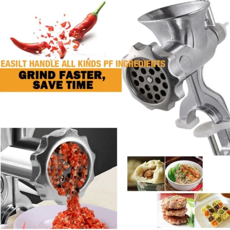 Outil de Cuisine, Hachoir à Viande Manuel Ménager, Machine à Hacher la Viande Manuelle, Valeur Imbattable