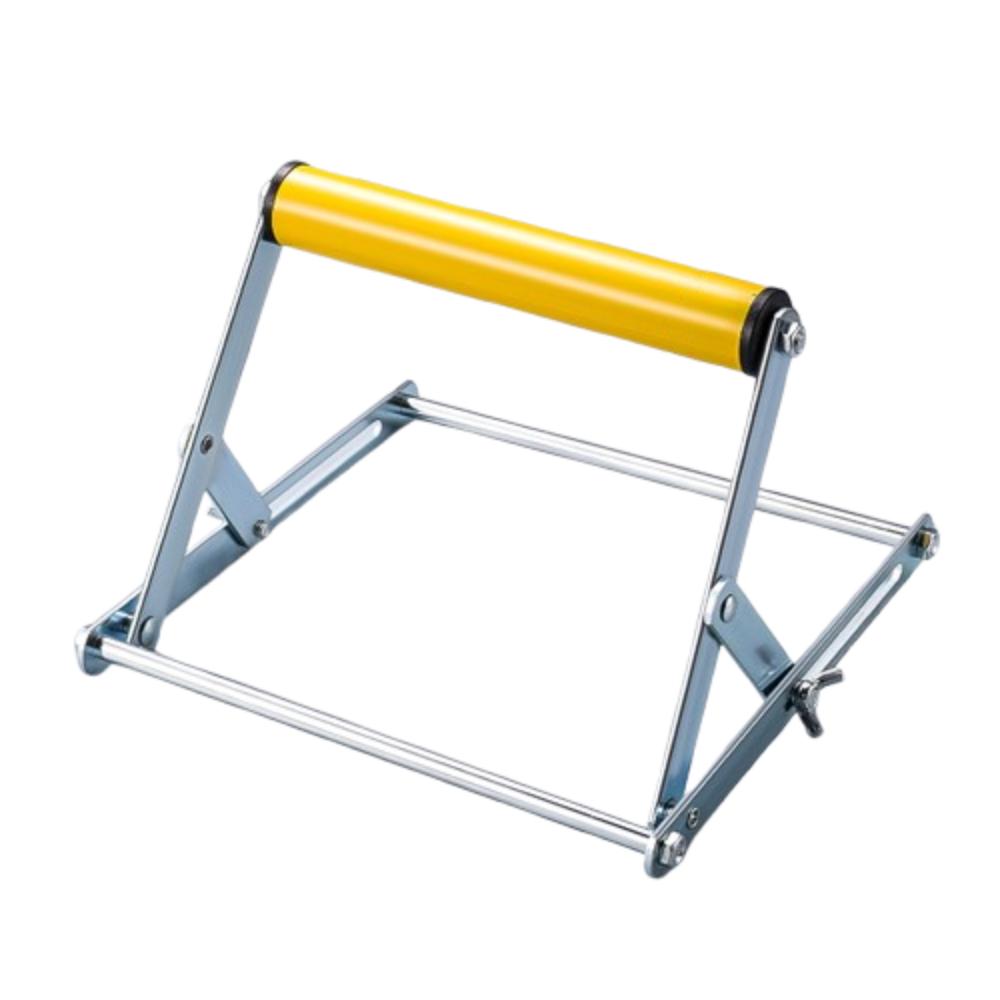 

Регулируемая опорная стойка для настольной пилы, утолщенный рабочий кронштейн, опорная рама режущего станка, мастерская жёлтый