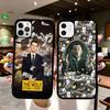 TV The W-Wolf Of W-Wall S-Street For IPhone 17 16 15 14 13 12 11 Pro Max Plus Mini PC+TPU Back Phone Cover