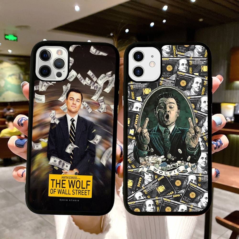 TV The W-Wolf Of W-Wall S-Street For IPhone 17 16 15 14 13 12 11 Pro Max Plus Mini PC+TPU Back Phone Cover