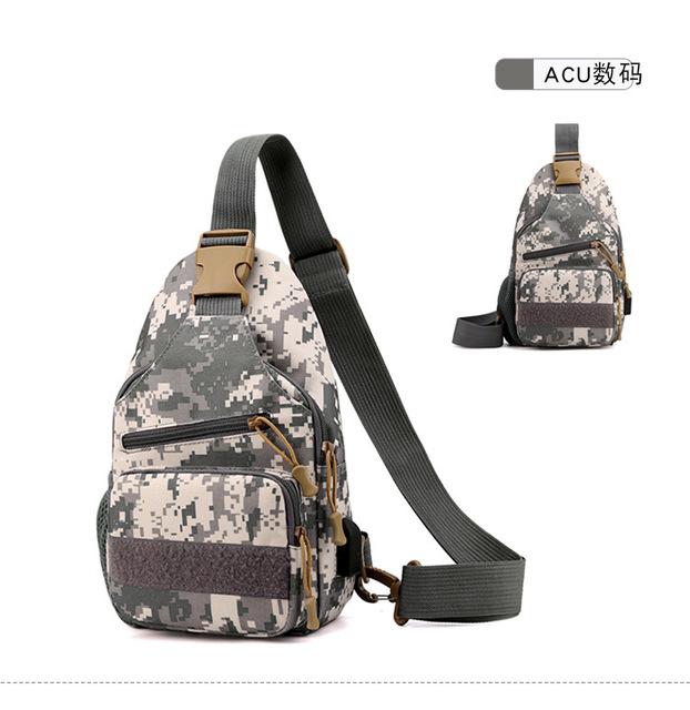 Men Tactical Shoulder Bag Hiking Backpack Nylon Outdoor Hunting Camping Fishing Molle Army Trekking Military Chest Sling Bag
