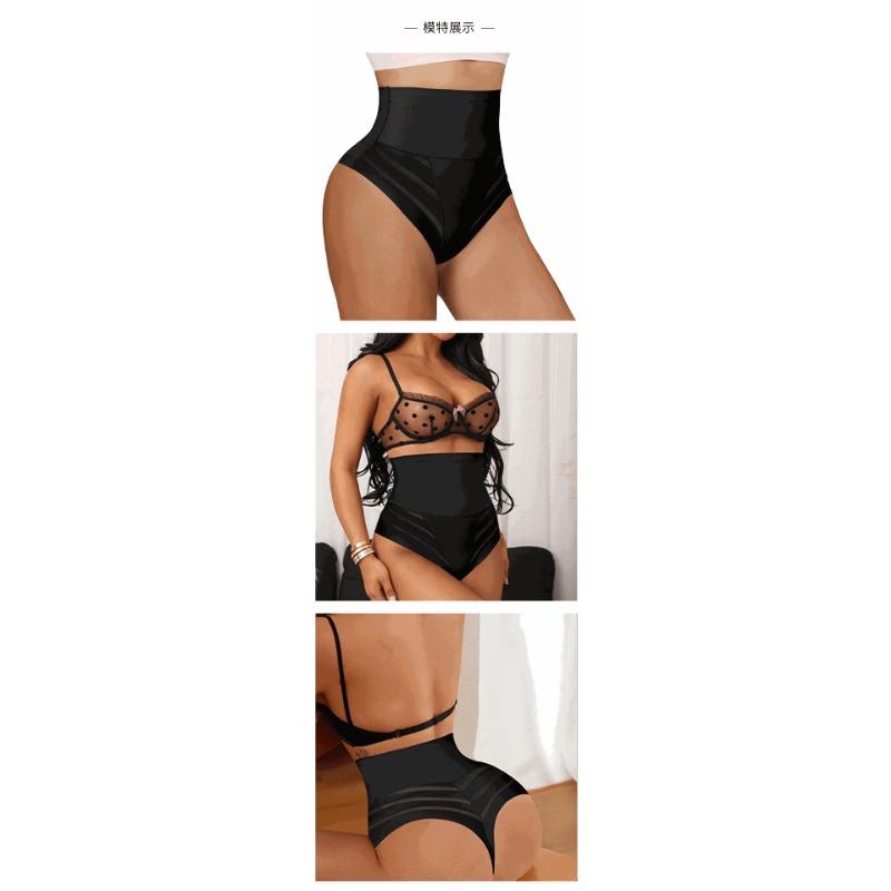 Pancina Controllo Vita Alta Senza Cuciture Sollevamento Glutei Modellante Taglie Forti Donna Slip a Triangolo