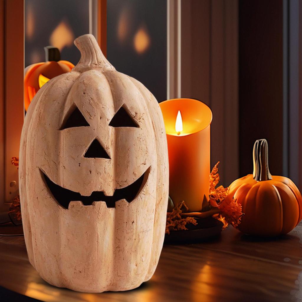 Halloween Decorations Halloween Pumpkin Lantern Light Up Pumpkin Decorations Home Props Party Supplies For Home Porch Decor