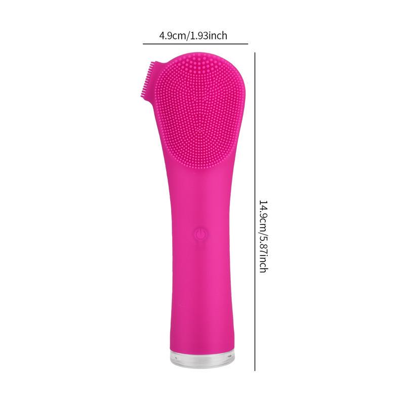 Buy Electric Facial Cleansing Brush Sonic Silicone Face Scrubbers Face