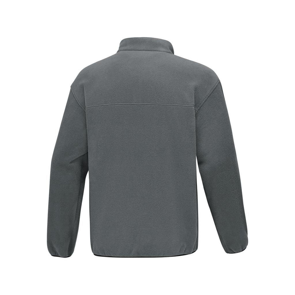 Skechers Half-Zip Fleece Color-Block Insulated Anti-Static Skin-Friendly Sports Casual Pullover Sweatshirt Men sweatshirt P425M190-0038