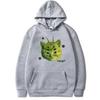 2025 New In Funny Alien Cat Vorp Meme Graphics Hoodies Autumn Winter Unisex Harajuku Fleece Sweatshirt Men Women Casual Pullover