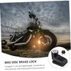 1 Satz Scheibenbremsenschloss Scheibenschloss Motorradschloss Fahrradschloss