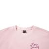 Li Ning Sports Lifestyle Series Round Neck Logo Letter Embroidered Sweatshirt Women Sweatshirt AWDW640-5