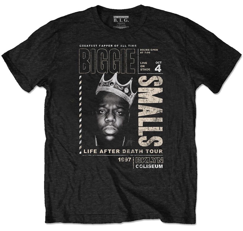 The Notorious B.I.G. Life After Death Tour Black Eco T-Shirt