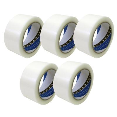 Teraoka Seisakusho TERAOKA P Taśma Maskująca Taśma do Utwardzania Przezroczysta Rolki 50mm x 25M NR.4140 Architektoniczna/Malarska (5 paczek)