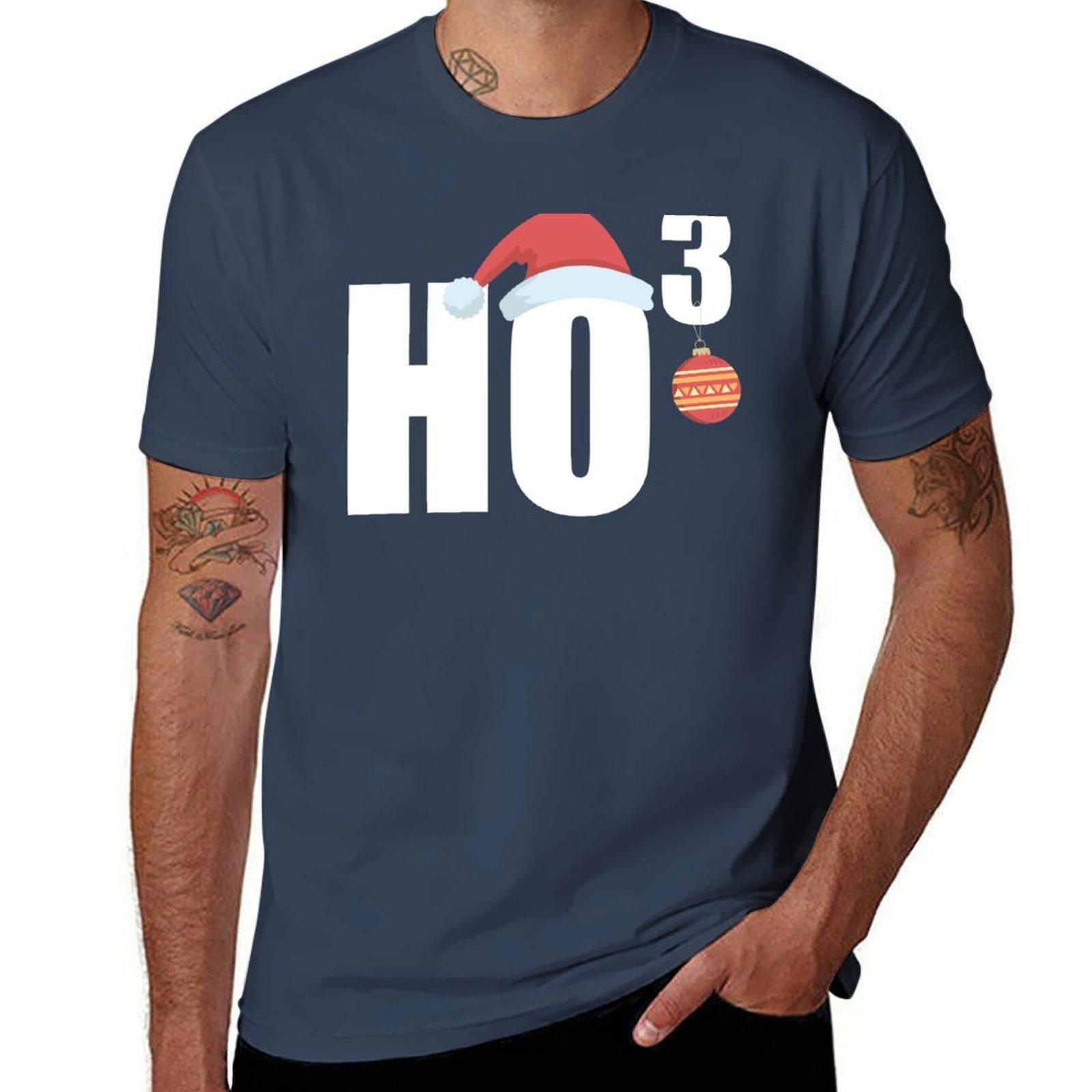 HO 3 T-Shirt cotton t shirts man 100% t shirt for man T-Shirt S