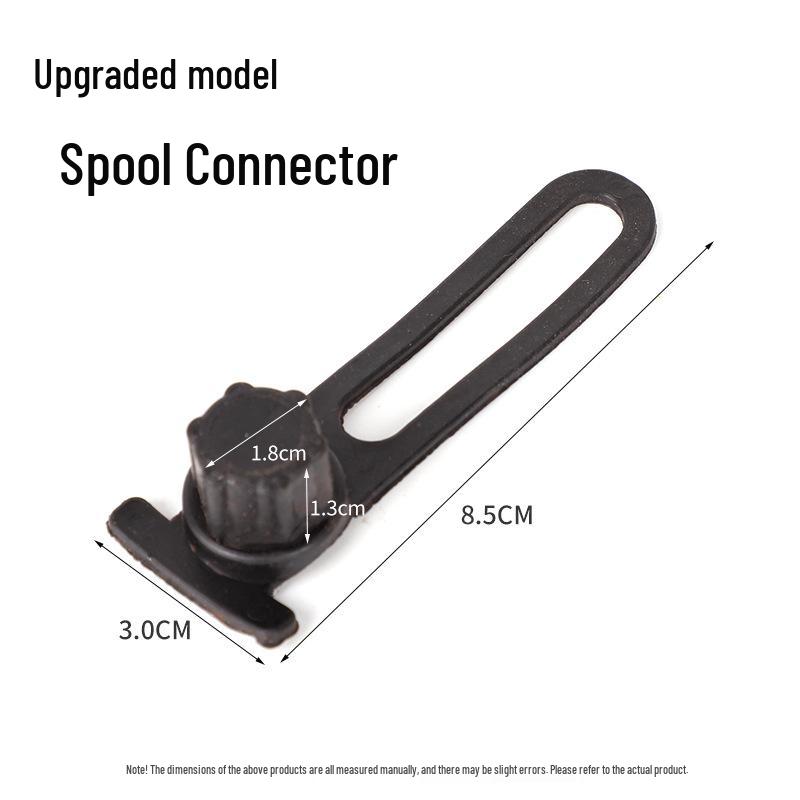 Rutschfestes Set für Angelruten- und Rollenlinienverbinder für dicke und dünne Ruten